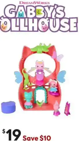 Target Gabby's Dollhouse Dreamworks Fairylandia Kitty Fairy's Flutter -rific Playset offer