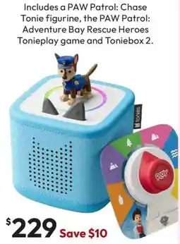 Target Tonies - PAW Patrol Toniebox 2 Full Play Set offer