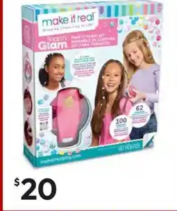 Target Make It Real Snap N Glam Hair Styling Set offer