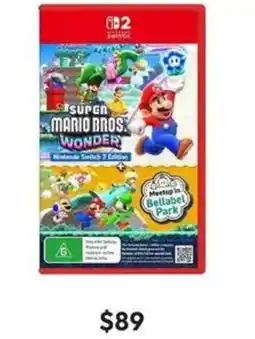 Target Super Mario Bros. Wonder – Nintendo Switch 2 Edition + Meetup in Bellabel Park offer