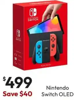 Target Nintendo Switch Console OLED Model offer