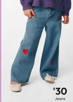 Target Minnie Mouse Embroidered Wide Leg Denim Jeans offer