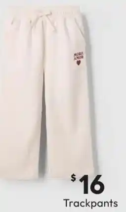 Target Australian Cotton Blend Fashion Cord Wide Leg Trackpants offer