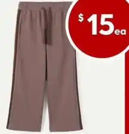 Target Australian Cotton Blend Full Length Trackpants - Brown offer