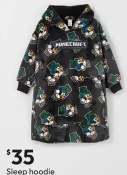 Target Minecraft Coral Fleece Oversized Hoodie offer