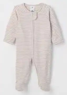 Target Baby Organic Cotton Print Zip Coverall offer