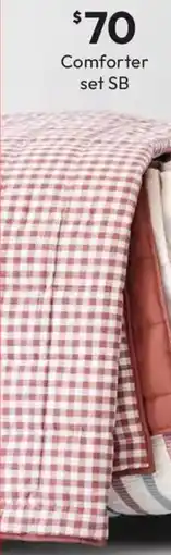 Target Parker Gingham Comforter Set - Rustic Brown offer