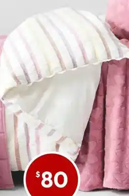 Target Frankie Waffle Stripe Seersucker Kids Quilt Cover Set offer