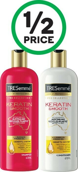Woolworths TRESemme Shampoo or Conditioner 675ml offer