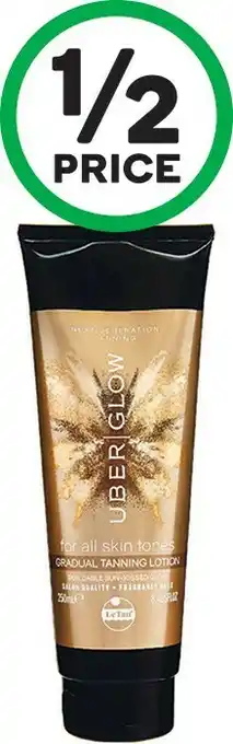 Le Tan Uber Glow Gradual Tanning Lotion 250ml