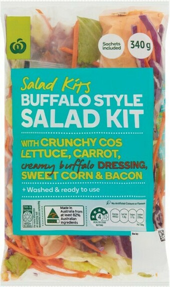 Woolworths Woolworths Buffalo Salad Kit 340g offer