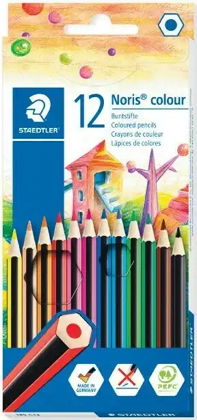 Woolworths Staedtler Noris Colour Coloured Pencils Pk 12 offer
