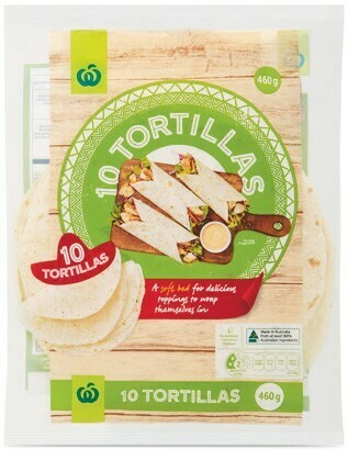 Woolworths Woolworths Tortillas 460g Pk 10 offer