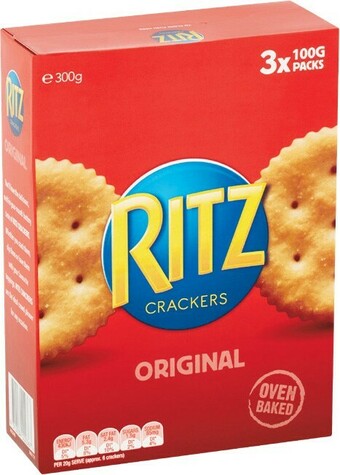 Woolworths Ritz Crackers Original 300g offer