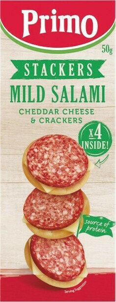 Woolworths Primo Stackers 45-50g offer