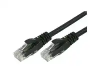 Officeworks Comsol RJ45 Cat 6 Patch Cable 1m Black offer