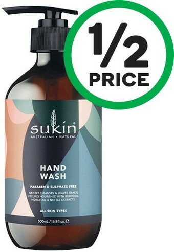 Woolworths Sukin Art Series Anna Cole Hand Wash 500ml offer