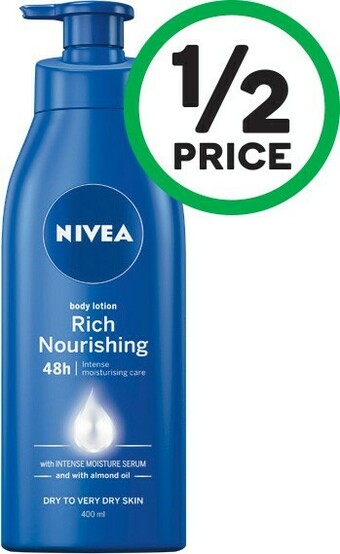 Nivea Rich Nourishing Body Lotion Moisturiser 400ml