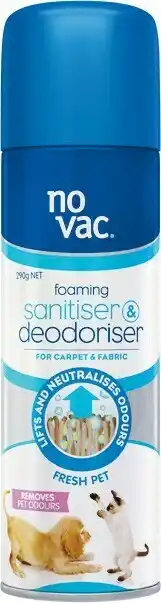Woolworths No Vac Sanitiser & Deodoriser Carpet Fresh Pet 290g offer