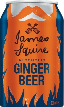 Woolworths James Squire Ginger Beer Cans 6x330ml offer