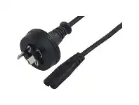 Officeworks Comsol Male 2 Pin AC to Female IEC-C7 Power Cable 2m offer