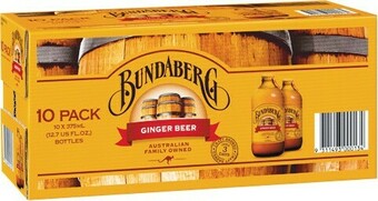 Woolworths Bundaberg Varieties 10 x 375ml offer