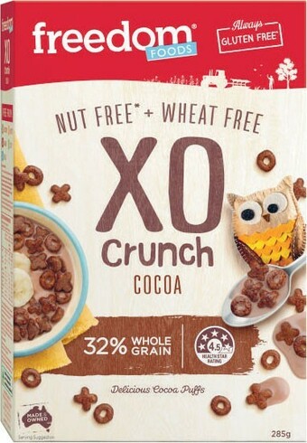 Coles Freedom Foods XO Crunch 245g-285g offer