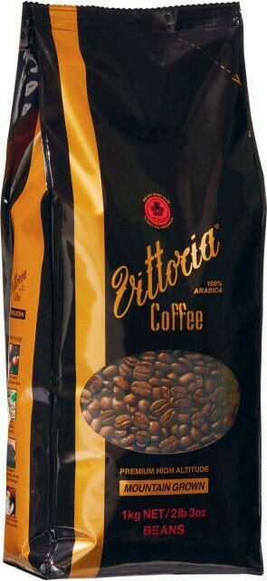 Coles Vittoria Mountain Grown Coffee Beans or Ground 1kg offer