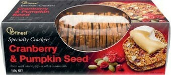Coles OB Finest Crackers 150g offer