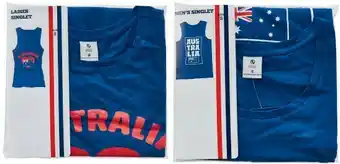 Coles Australia Day Ladies or Men’s Singlet offer
