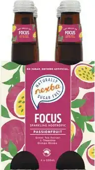 Woolworths Nexba Sugar-free Nootropic Varieties 4 x 330ml offer
