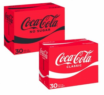 Coles Coca-Cola Soft Drink 30x375mL offer