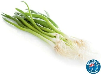 Coles Australian Spring Onions Bunch offer
