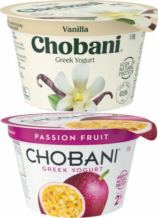 Chobani Yogurt Tub 170g offer at Coles