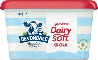 Coles Devondale Blend Tub 500g offer