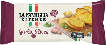 Coles La Famiglia Garlic Bread Slices 270g offer