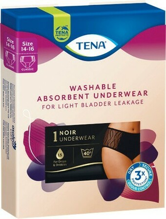 Woolworths Tena Washable Absorbent Underwear Pk 1 offer