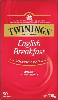 Coles Twinings Tea Bags 40 Pack-50 Pack offer