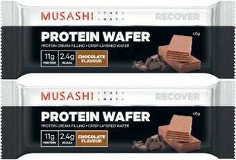 Coles Musashi Protein Wafers 40g offer