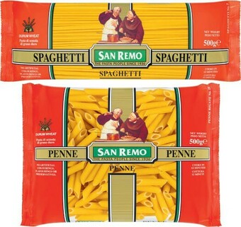Coles San Remo Pasta 375g-500g offer