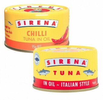 Coles Sirena Tuna 95g offer