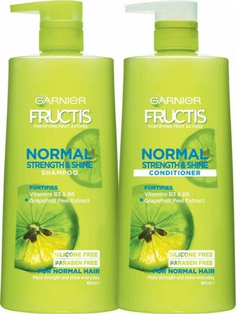 Coles Garnier Fructis Shampoo or Conditioner 850mL offer