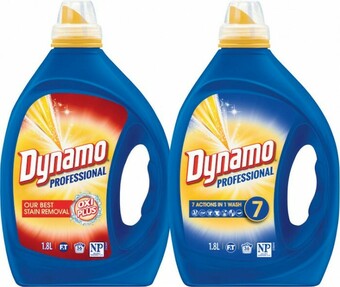Coles Dynamo Professional Laundry Liquid 1.8 Litre offer