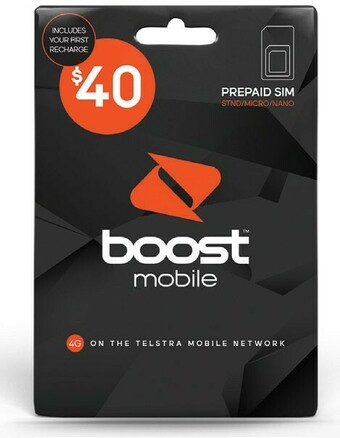 Coles Boost $40 Sim Pack offer
