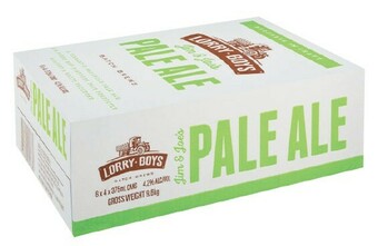 Coles Lorry Boys Pale Ale Cans 24x375mL offer