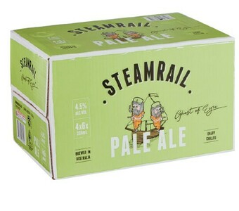 Coles Steamrail Pale Ale Bottles 24x330mL offer