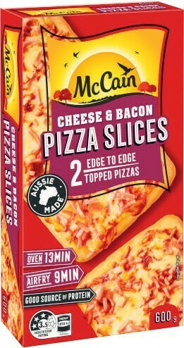 Coles McCain Pizza Slices 6 Pack 600g offer