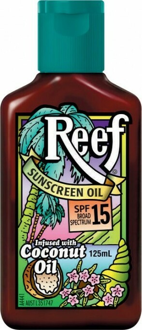 Coles Reef Coconut Oil SPF15 125mL* offer