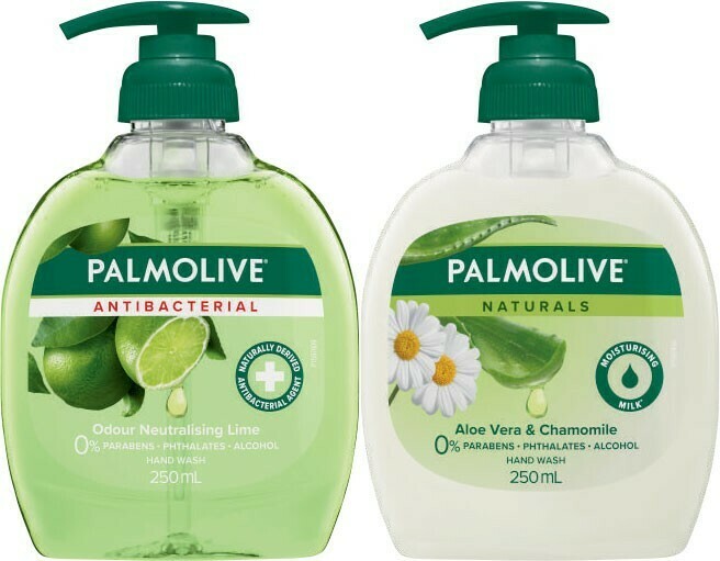 Palmolive Liquid Hand Wash Pump 250mL offer at Coles