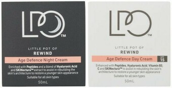 Coles LPO Rewind Age Defence Night Cream or Day Cream SPF15 50mL offer